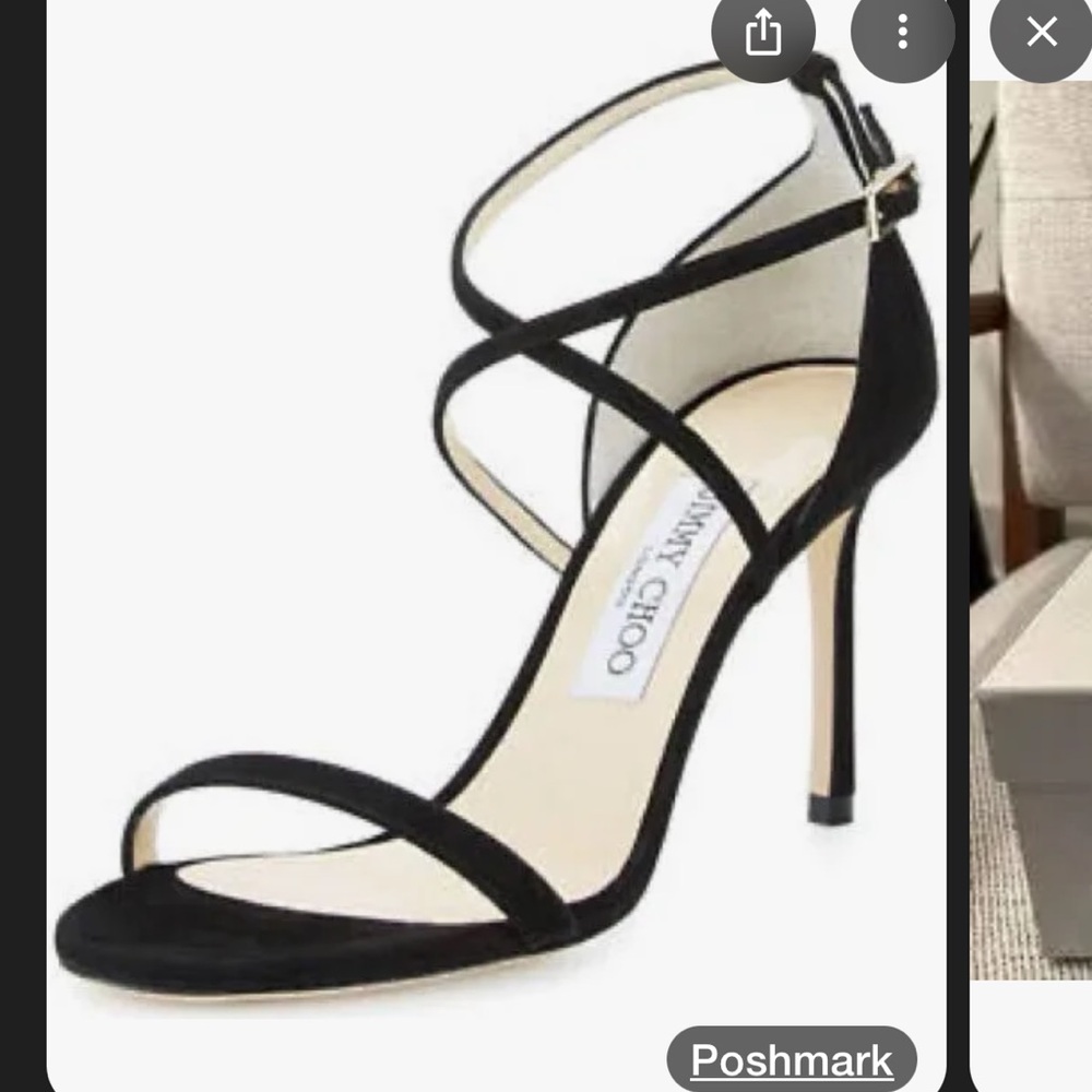 Still for sale! Jimmy Choo Black Heels Elegant Stiletto Sandals